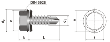 DIN 6928 with washer